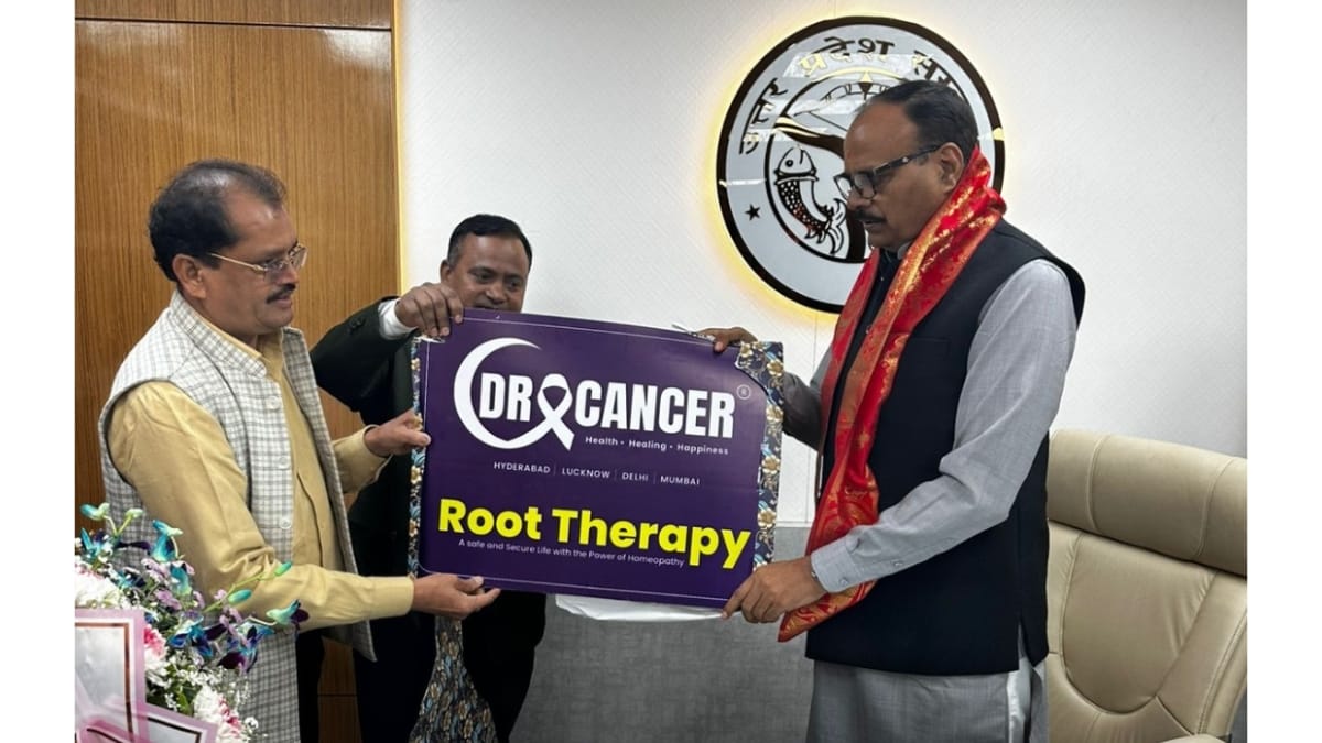 Deputy CM Brajesh Pathak Launches Dr. Cancer Initiative Logo in Lucknow-PNN